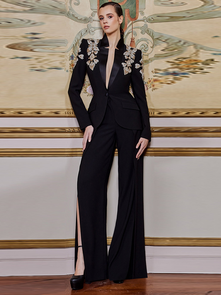 Female Formal Wear - HIGH STREET Nieuwste 2026 Designerpak Dames
