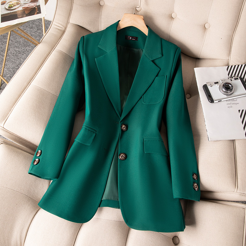Women Formal Wear Black - Blauw Zwart Groen Vrouwen Formele Blazer