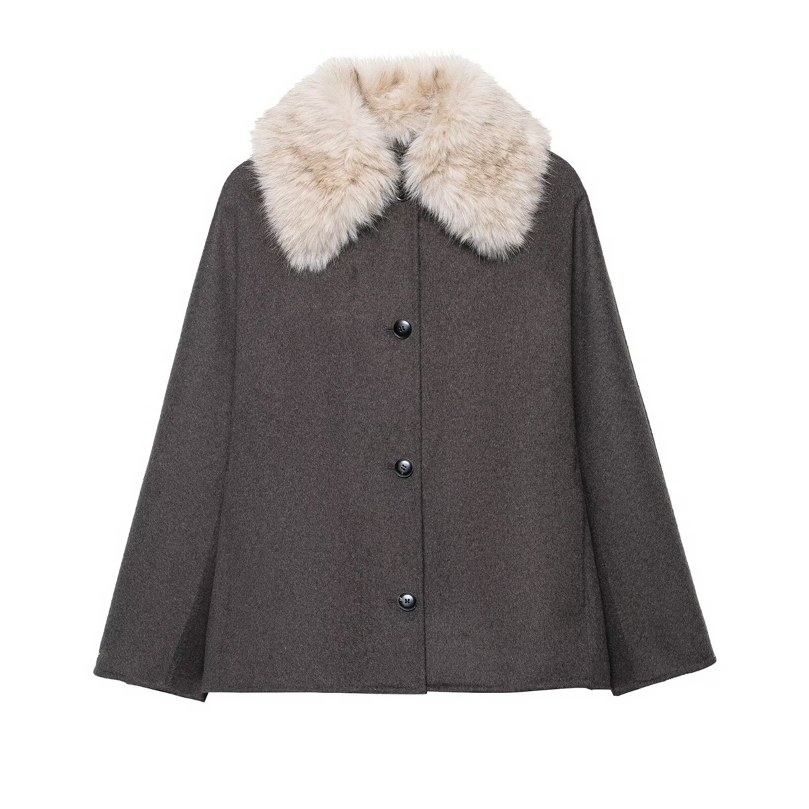 Jas met nepbontkraag voor dame - Women Formal Wear Stitching recensie en prijs
