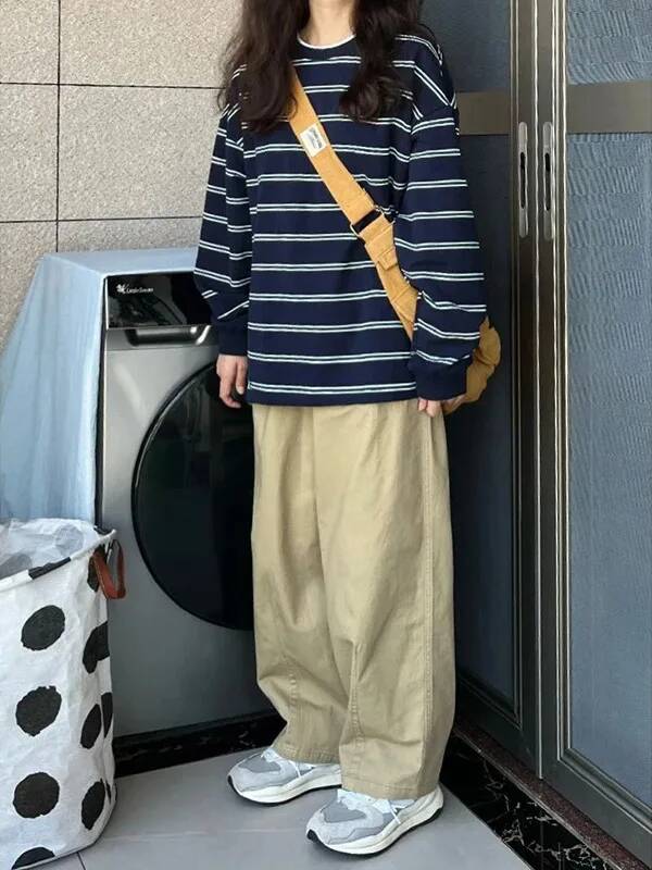 Chique Koreaanse Sle Gestreept - Women Formal Wear Brands recensie en prijs