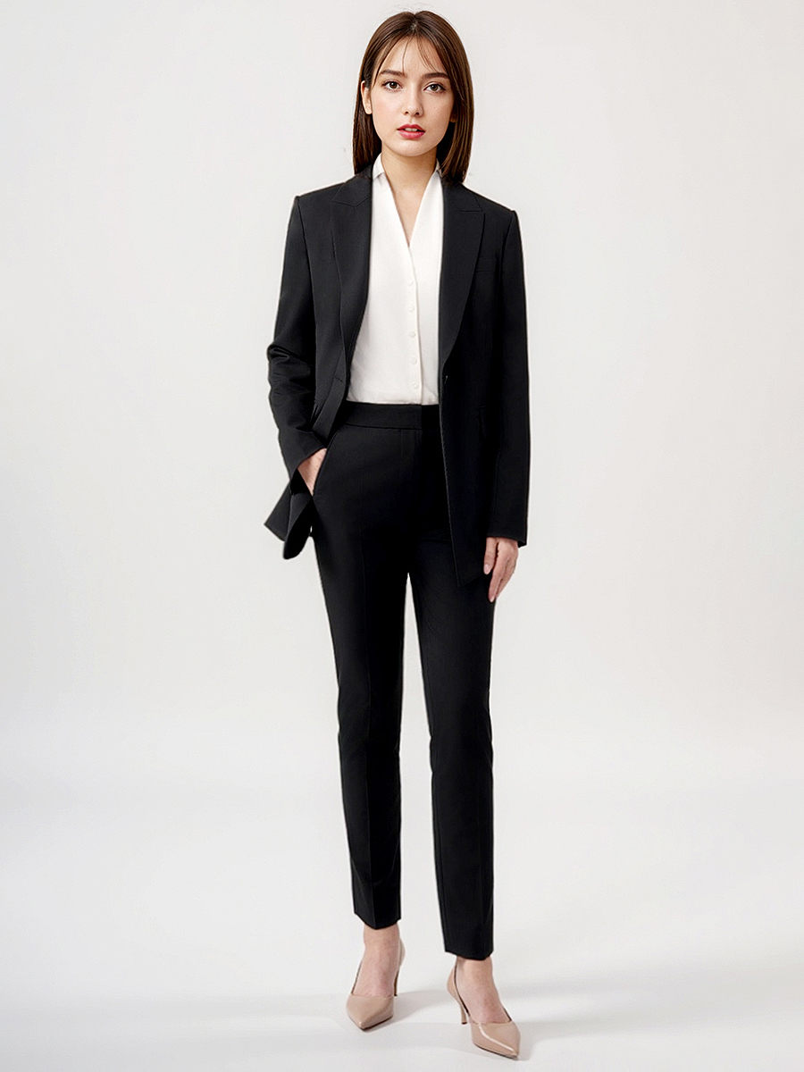 Dameskostuums Set Blazer Broek - Women Formal Wear Black recensie en prijs