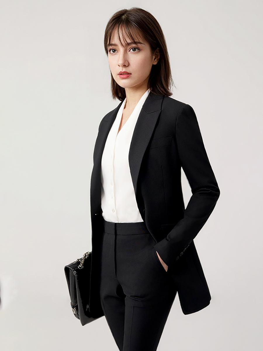 Dameskostuums Set Blazer Broek - Women Formal Wear Black recensie en prijs