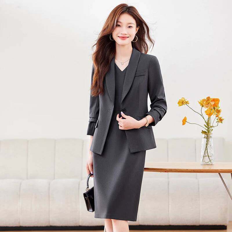 Hoge kwaliteit stof damespakke - Women Formal Wear Stitching recensie en prijs
